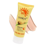 Bloqueador Protector Solar Spf 90  Baba Caracol Y Vitamina E