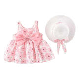 Vestido Floral Para Niñas Bebé 0 - 2 Años 