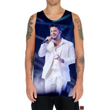 Regata Camiseta Cristiano Araujo Cantor Sertanejo Art 07