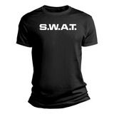 Playera Swat Team Oficial Policia Para Caballero / Dama