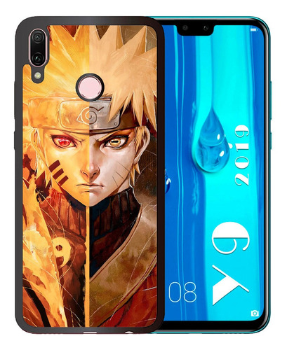 Funda Huawei Y9 2019 Naruto Sage Mode Tpu/pm Uso Rudo