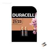 Pilha Bateria Alcalina 21/a23 12v Duracell Com 2 Unidades