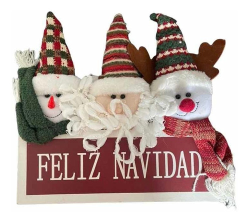 Adorno Colgante Feliz Navidad Decoración