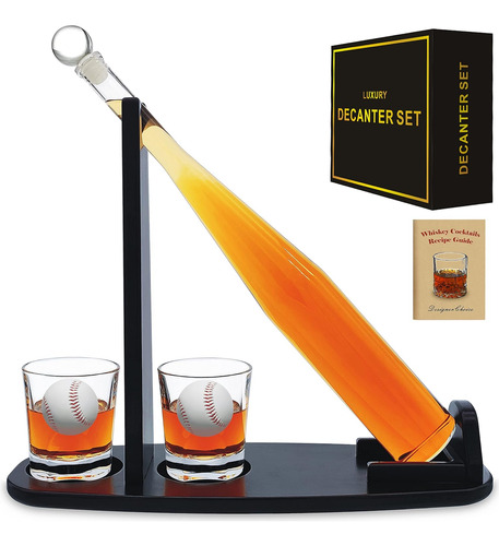 Baseball Whiskey Decanter Set With Glasses,whiskey Gifts ...