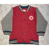 Campera Roja/gris Cheeky Talle 2