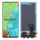 Tela Display Frontal Para Samsung Galaxy A71 A716 Ori S/ Aro