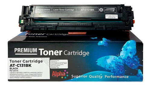 Tóner Compatible Canon 131 Imageclass Lbp7100 Mf8280 Mf624