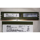 Memória Smart 1gb Ddr3 Mod Pc3-8500e-07-10-b0 Fotos Reais 