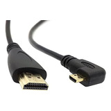 Chenyang Hdmi Macho A Micro Hdmi Macho Cable Hdtv En Ángulo 