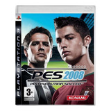 Jogo Ps3 - Pro Evolution Soccer 2008 - Pes 2008 Original