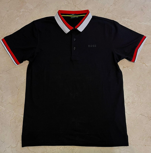 Polo Hugo Boss Color Negro