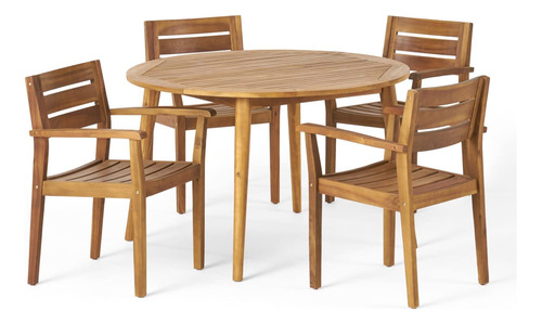 Christopher Knight Home Keth Outdoor - Juego De Comedor De .