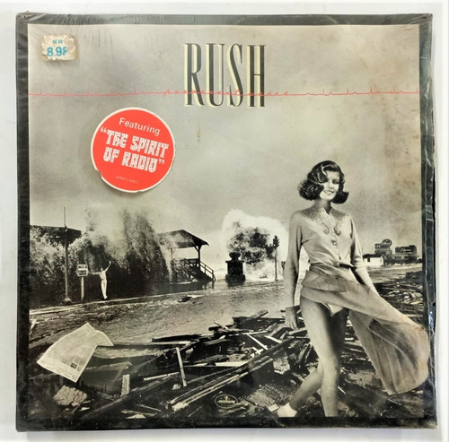 Rush Permanent Waves Lp De U S A Ed. 1980 Sellado