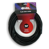 Elite Core Vrl 5-pin Dmx 10' Ft Pro-lighting Shielded Cable.