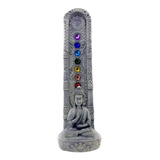 Incensário Vertical Incenso Vareta 7 Chakras Buda Tibetano