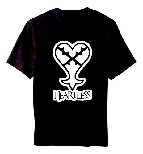 Camiseta Kingdom Hearts Heartless Gamer Anime Nerd Geek 2