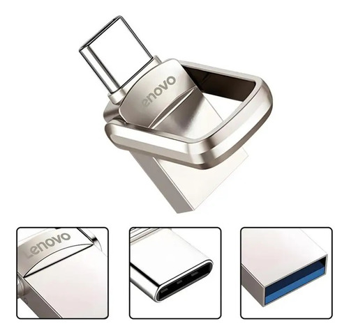 Mini Pendrive Usb-tipo C Almacenamiento 2tb Memoria Flash