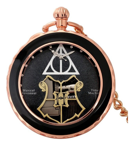 Reloj Premiun Delux Harry Potter Música A Cuerda