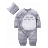 Pijama Enterito Animales Totoro Ropa Bebe Niño 100% Algodón