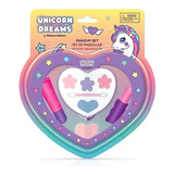 Set De Maquillaje Make Up Infantil Corazon Unicorn Dreams