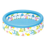 Piscina Inflable 3 Anillos Fondo Marino Bestway , 51008