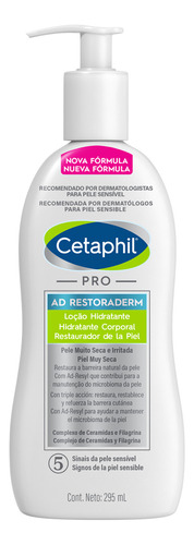 Cetaphil Restoraderm Pro Ad Control Loção Hidratante 295ml