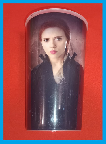 Avengers Endgame Vaso Cinepolis Record Guinness Black Widow