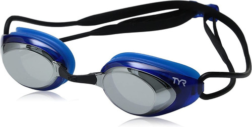 Googles Natacion Tyr Performance Blackhawk Racing Mirror Color Azul