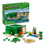 Lego® Minecraft® La Casa-tortuga De La Playa  Juguete De Construcción Con Personajes Y Figuras Del Videojuego  Para Niñas Y Niños De 8 Años En Adelante 21254