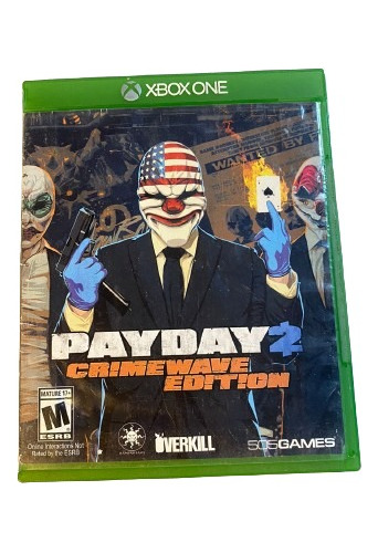 Juego Para Xbox One Payday 2 Disco Fisico Usado