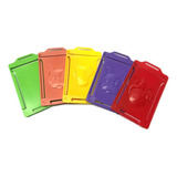 Pack 300 Porta Tarjeta Sube Lisas Empresa Colores Mayorista