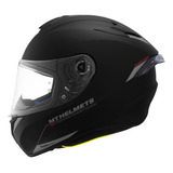 Casco Moto Mt Targo Pro Solid A1 Negro Mate Integral Dafy