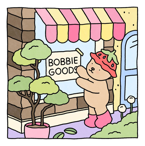 Libro De Colorear Bobbie Goods (digital Para Imprimir) 170p