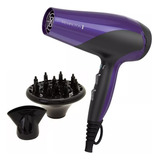 Secador Remington Cerámica D3190 Boquilla+difusor Color Morado 110v