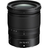 Lente Nikon Nikkor Z 24-70mm F/4 S * Usd1200