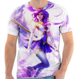 Camiseta Camisa Lol League Of Legends Janna Guardiã Estelar.