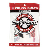 Tornillos Skate Cruz Independent Black Red | Laminates