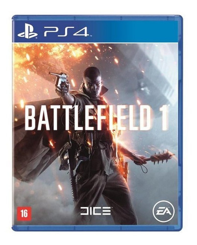 Battlefield 1 Ps4 Mídia Física Seminovo