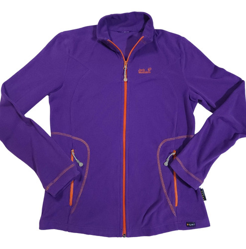 Poleron Micro Polar 1/4 Zip Jack Wolfskin Nanuk Athletic, Violeta, Talla M