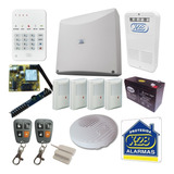 Kit Full Alarma Domiciliaria X-28 Casa Discador Celular Sms