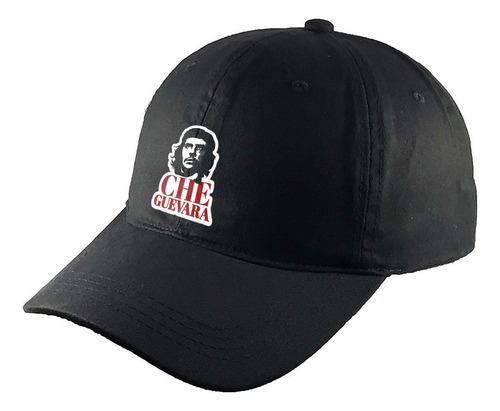 Gorra Clasica Algodón Negra Che Guevara R9