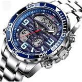 Foxbox Lige Fb0007 Top Luxo Digital Men Relógio Tipo Rolex 