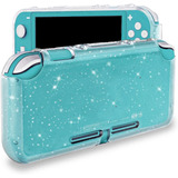 Capa Case Proteção Tpu Transparente Glitter Switch Lite!