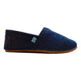 Zapato Alpargata Korvas Mezclilla Hombre Caballero Casual