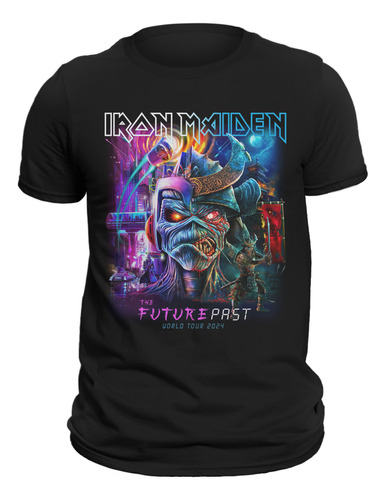 Playera, Iron Maiden, Rock, Metal, M5