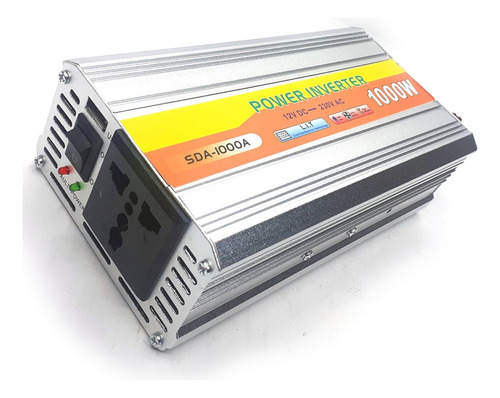 Inversor Convertidor  De Corriente 1000 W 12v 220v- Auto Usb