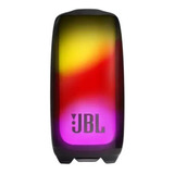 Bocina Jbl Pulse 5 Portátil Con Bluetooth Waterproof Negra 110v/220v 