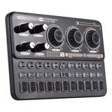 Tarjeta De Sonido Multifunción Sk900 Mixer Para Ordenador Ki