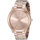 Reloj Michael Kors Para Mujer Color Rosa Dorado Mk3197