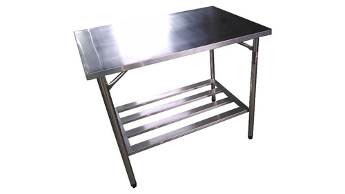 Mesa De Inox 100% Inox 304 190x70x85 Promap-5 Promaq